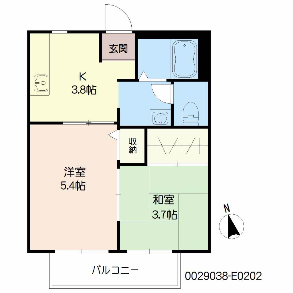 サンシャイン平野Ⅲ　五番館　＊E0202-2