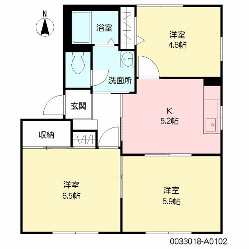 フォーレス花山手　壱番館　＊A0102-2