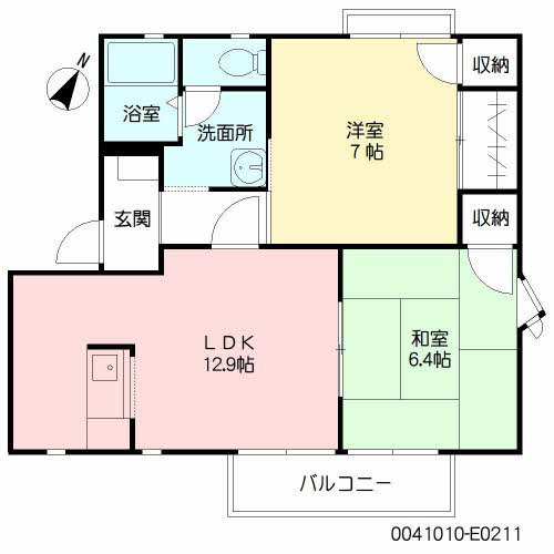 ファミール関　Ｅ棟E0211-2