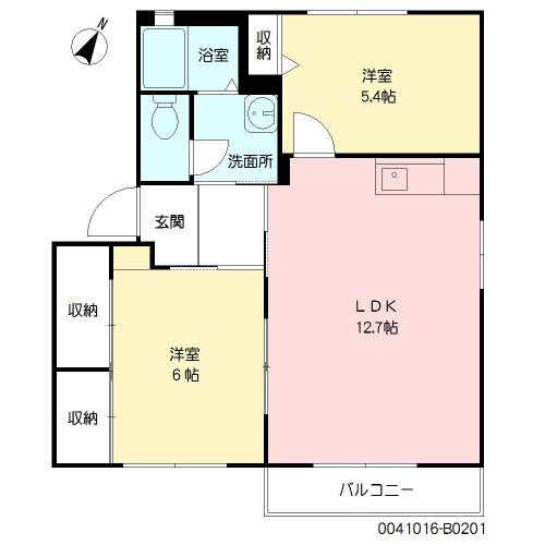 ソレイユ　Ｂ棟B0201-5