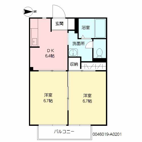 コーポてる　＊A0201-2