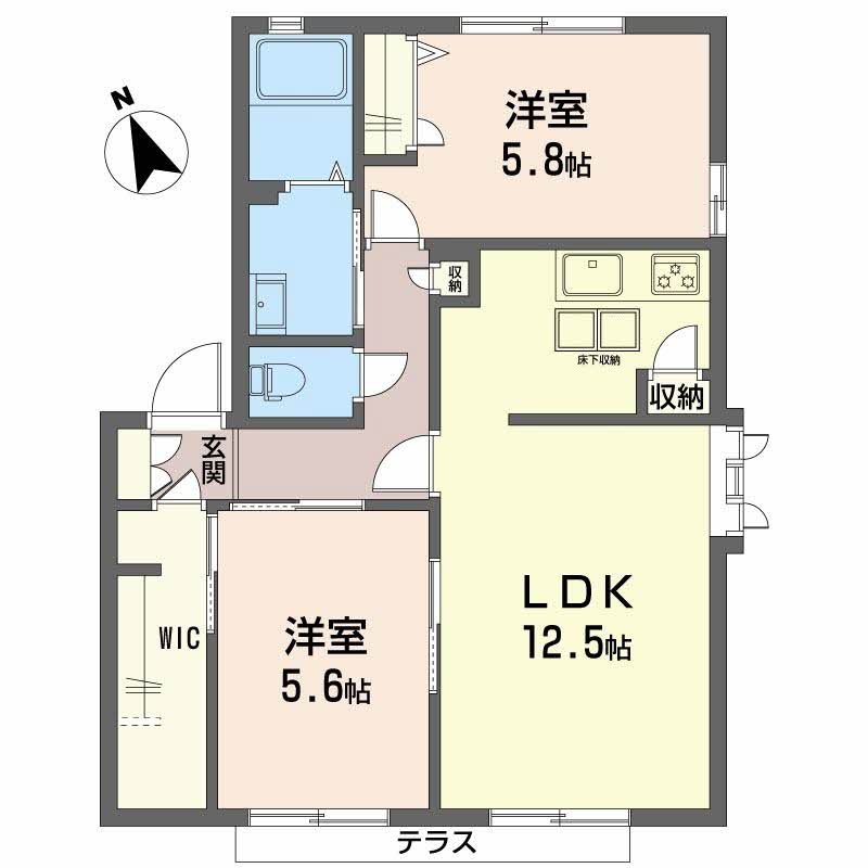 ビューハイツ小森野　Ｄ棟D0101-2