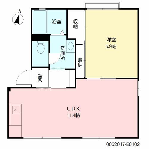 美し浜　Ｅ棟　＊＊E0102-2