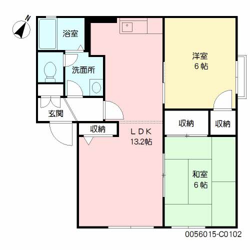 ディアス藤下　Ｃ棟　＊C0102-2