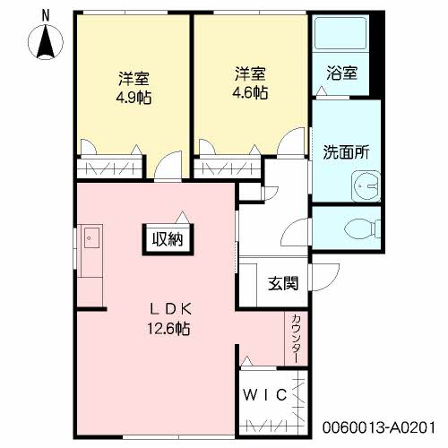 グレイス蔵上　Ａ棟　＊A0201-1