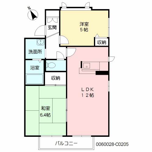 プラムハイツ　参番館　＊C0205-2