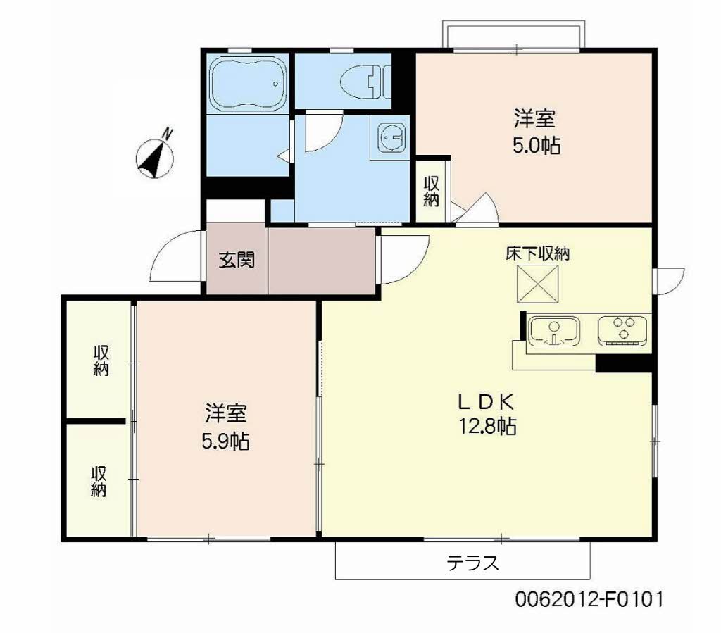 ファーネス　Ｆ棟　＊F0101-2