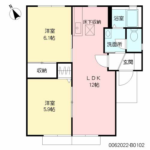 アンジェリカ　Ｂ棟B0102-2