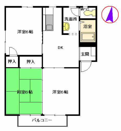 国分ハイツA0201-2