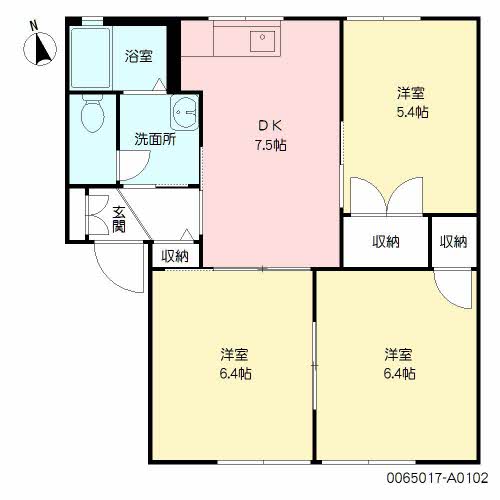クレスコート関園　Ａ棟 A0102号-13