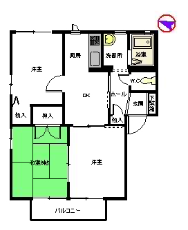 フレグランスピュア　Ｅ棟E0101-2