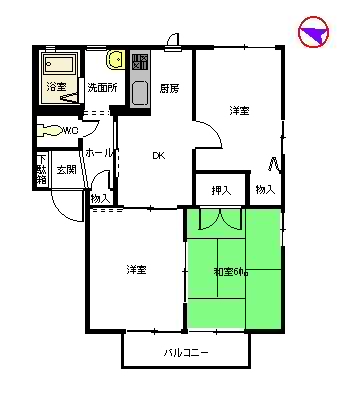 フレグランスピュア　Ｆ棟F0202-2