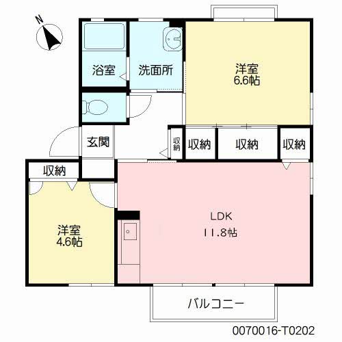 ファースト・ディアス T棟 ** T0202号-16