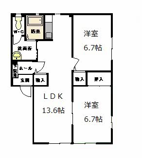 アヴェニール・アージュ A棟 ** A0102号-16