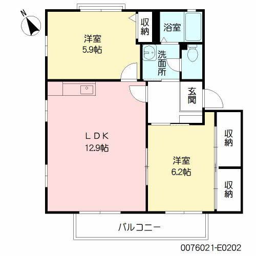 アヴェニール・アージュ　Ｅ棟　＊＊E0202-2
