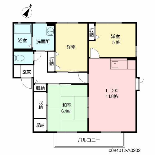 ディアス西天神A0202-2