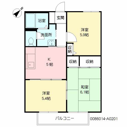 グリーンハイツA0201-2