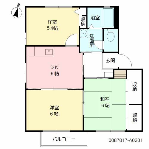 ディアス若杉　＊＊A0201-2
