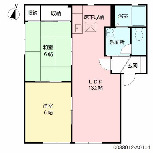 ヴェルドミール　Ａ棟A0101-2