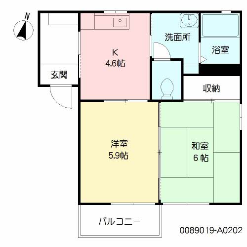 葵ハイツ　＊ A0202号-13