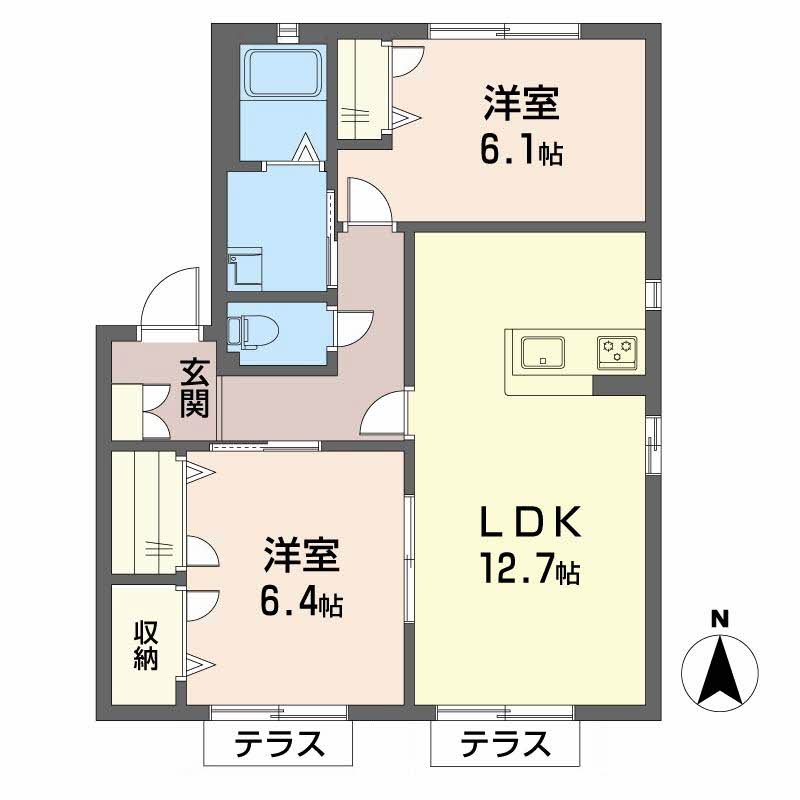 ユニゾン上富野　Ａ棟　＊＊A0101-2