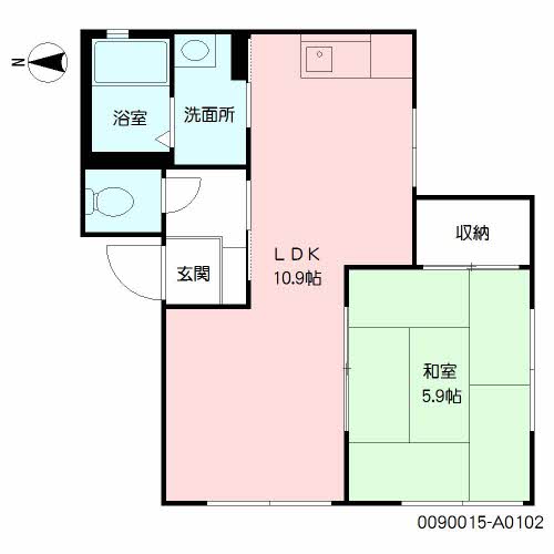 フレグランス大久保　Ａ棟　＊＊A0102-2