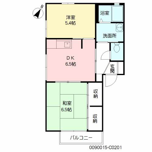 フレグランス大久保　Ｃ棟　＊＊C0201-2