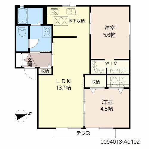シャルマン　メゾン　Ａ棟　＊＊ A0102号-16