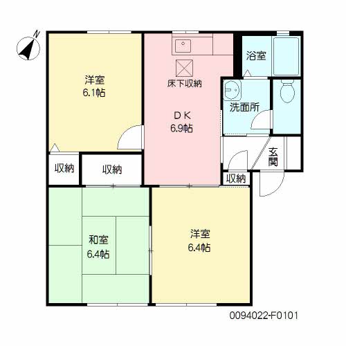 チェリーヒルズ　＊＊　Ｆ棟F0101-2