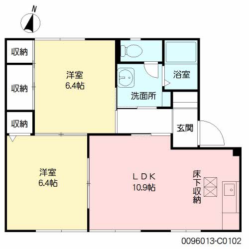 Ｋ－アントレ　Ｃ棟　＊＊C0102-2