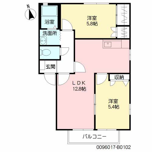 ハイアットセト　Ｂ棟　＊＊ B0102号-16