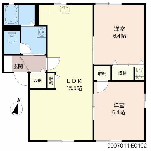 プリムヴェールパルク　Ｅ棟　＊E0102-2