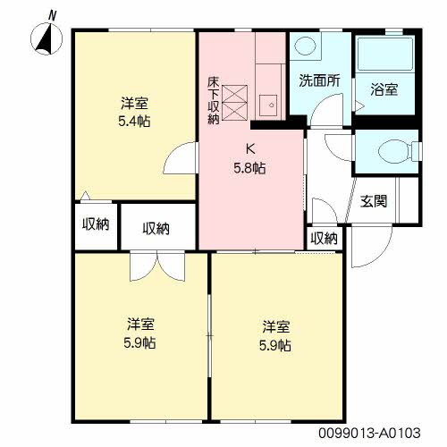 メゾンレインボー　＊＊A0103-2