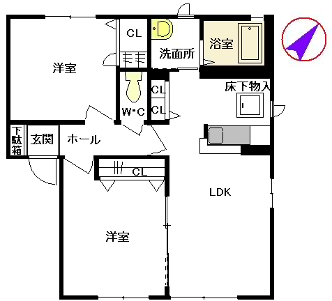 クレスト　Ａ棟A0102-2