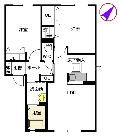 コンフォート博多南　Ｂ棟　＊＊B0102-2