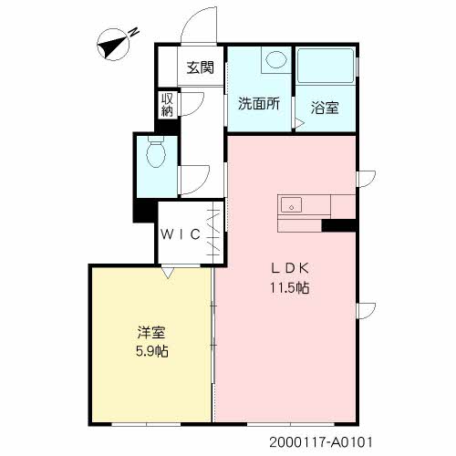 メゾン　ドゥ・大橋　＊ A0101号-2
