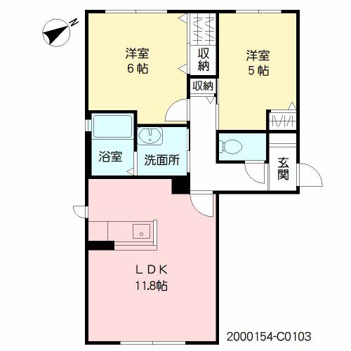 パークサイドヴィラ C棟 ** C0103号-4
