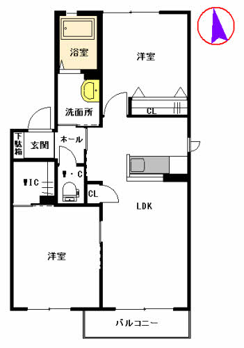 グランドパルク A棟 ** A0201号-2
