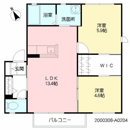 メゾン蛍ヶ丘 D棟 ** D0204号-16