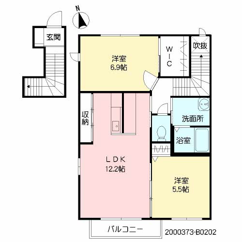 松濤 B棟 B0202号-2