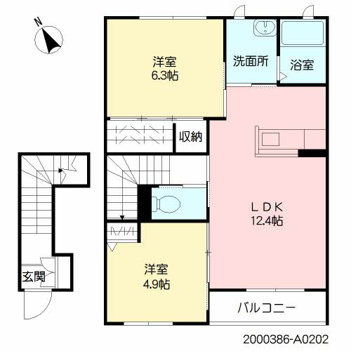 メゾン・ド・フレール　＊＊A0202-2