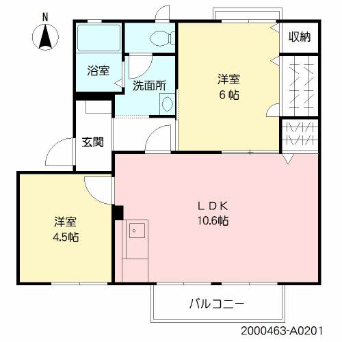 ウイズＮ　Ａ棟A0201-2