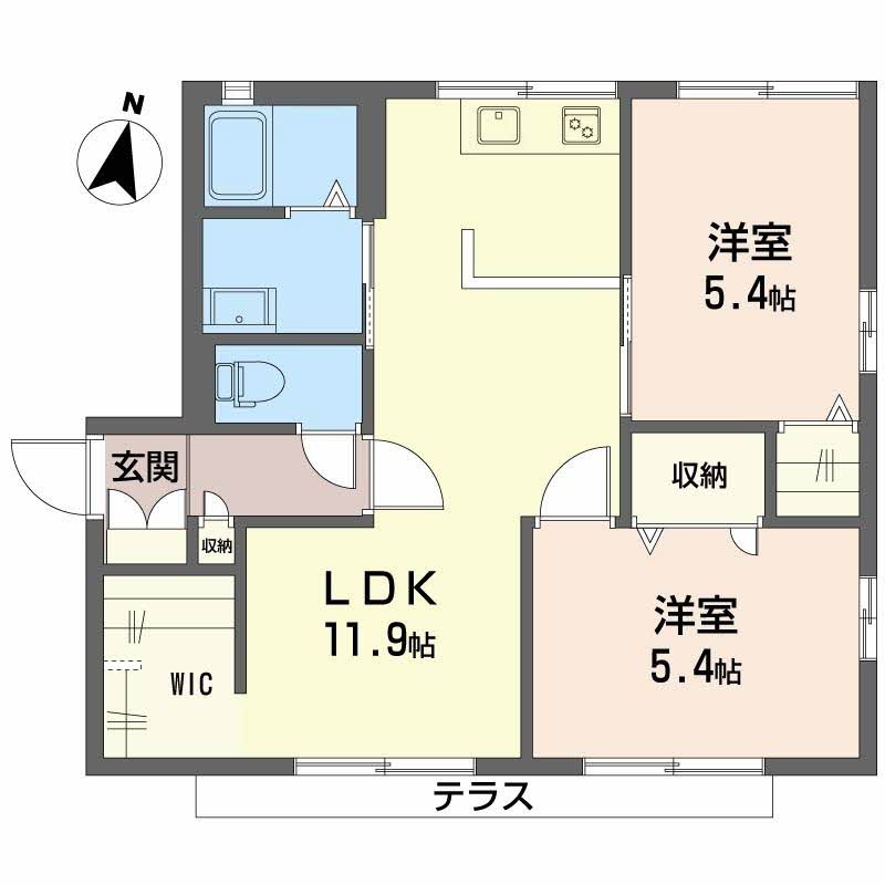 パークサイド高取　Ｄ棟　＊＊D0101-2