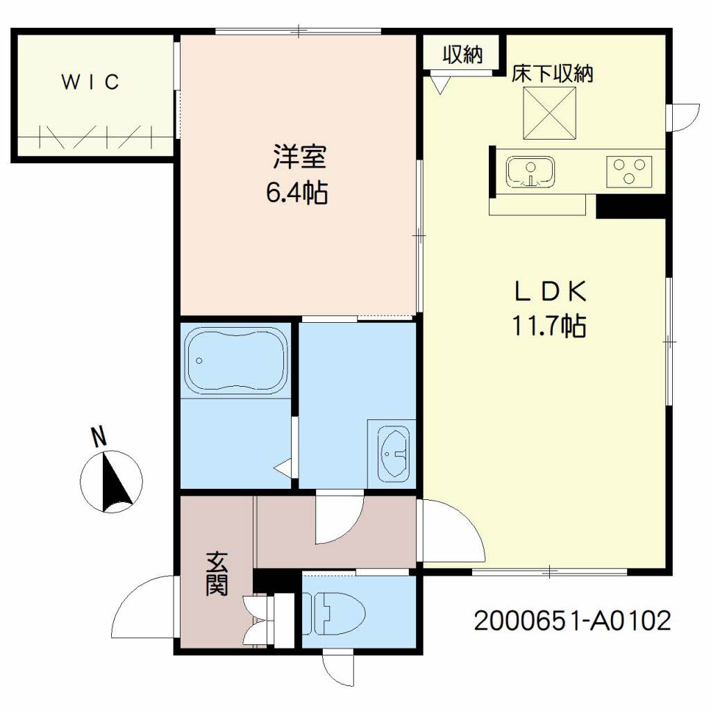 エスプリド宿町　Ａ棟　＊A0102-1
