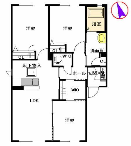 メゾン　エスポワール　Ａ棟　＊ A0101号-2