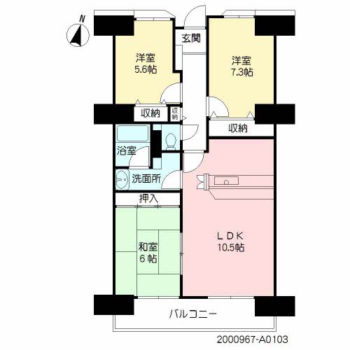 プライムメゾン百道浜 A0103号-9
