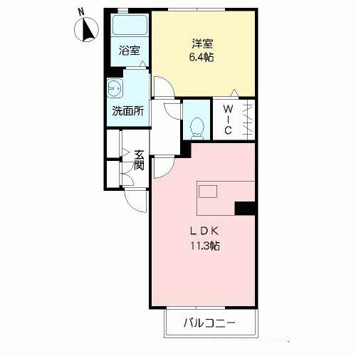 グラン・クォーレ B棟 ** B0204号-2