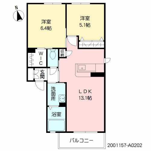 プリマベーラⅡ　Ａ棟　＊A0202-2