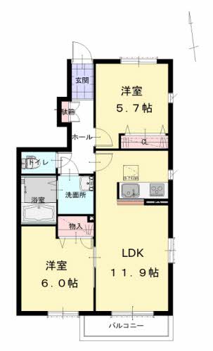 グラーティア春日Ⅱ A0101号-14