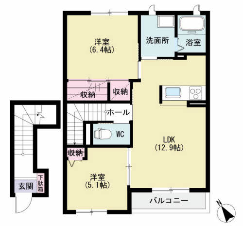 ベニコー　Ａ棟　＊＊ A0202号-14